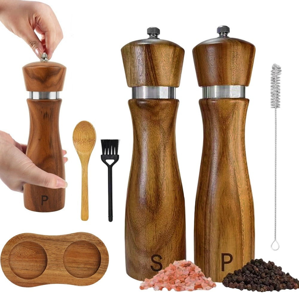 Pepper Grinder Salt Grinder Adjustable Grinding Thickness Design Premium Packaging status original