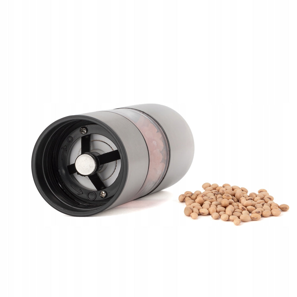 Pepper and Spice Salt Grinder Silver 2in1 Handheld Salt shaker Pepper shaker Manufacturer code 130194