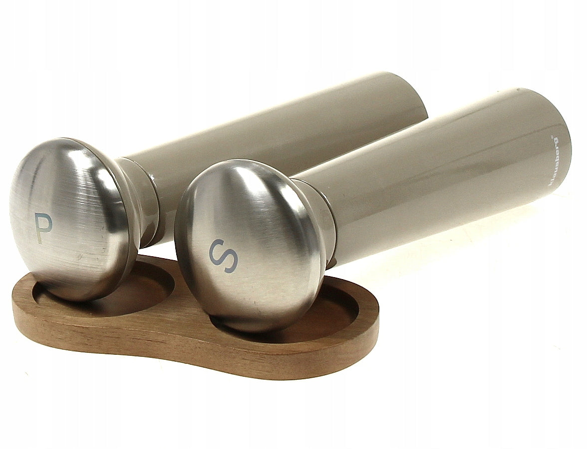 Pepper and salt grinder manual salt shaker set pepper shaker beige Model 7595