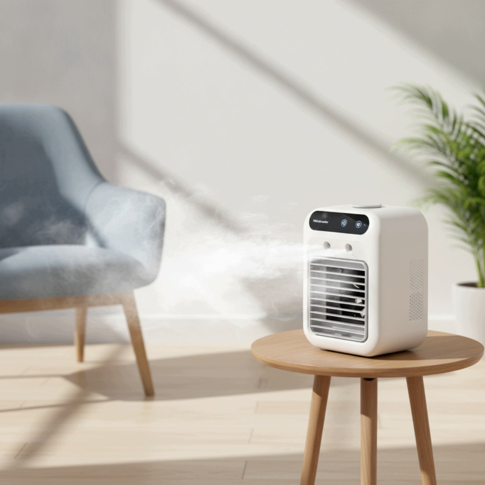 Personal Air Cooler Compact Tabletop Air Cooler Mini for Bedroom, Office Packaging status original