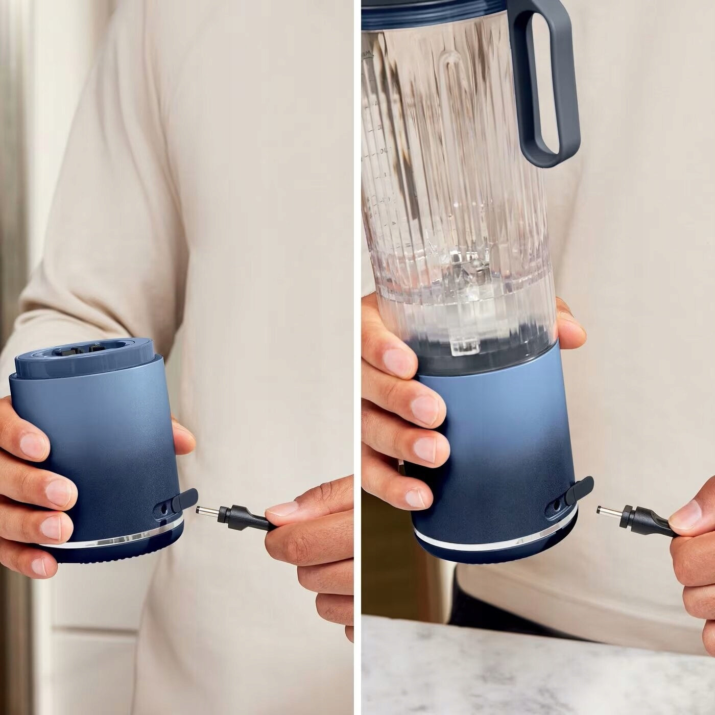 Personal Blender NINJA Blast Max BC251EUNV Blue Wireless Dominant color blue