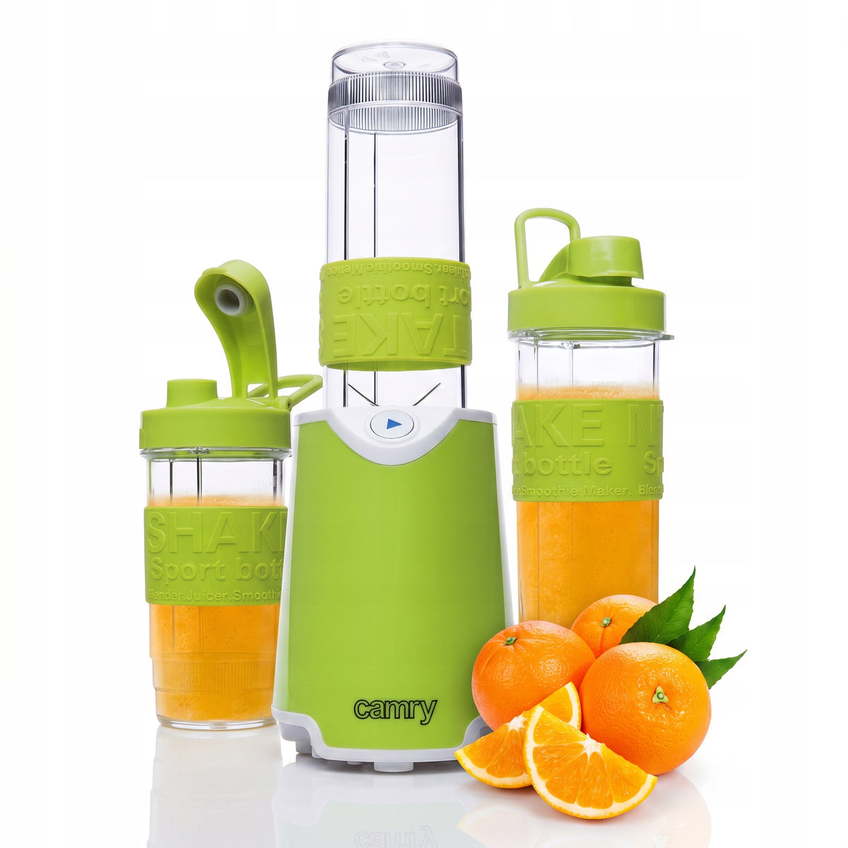 Personal blender CR 4069 green 500W 2 water bottles Tritan