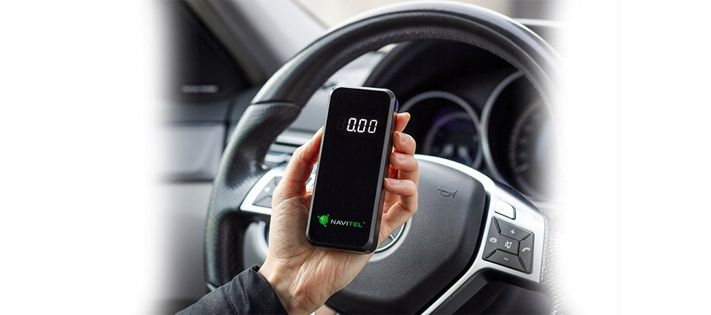 Personal electrochemical breathalyzer Navitel ALC05 PRO + Freebie Manufacturer code ALC05