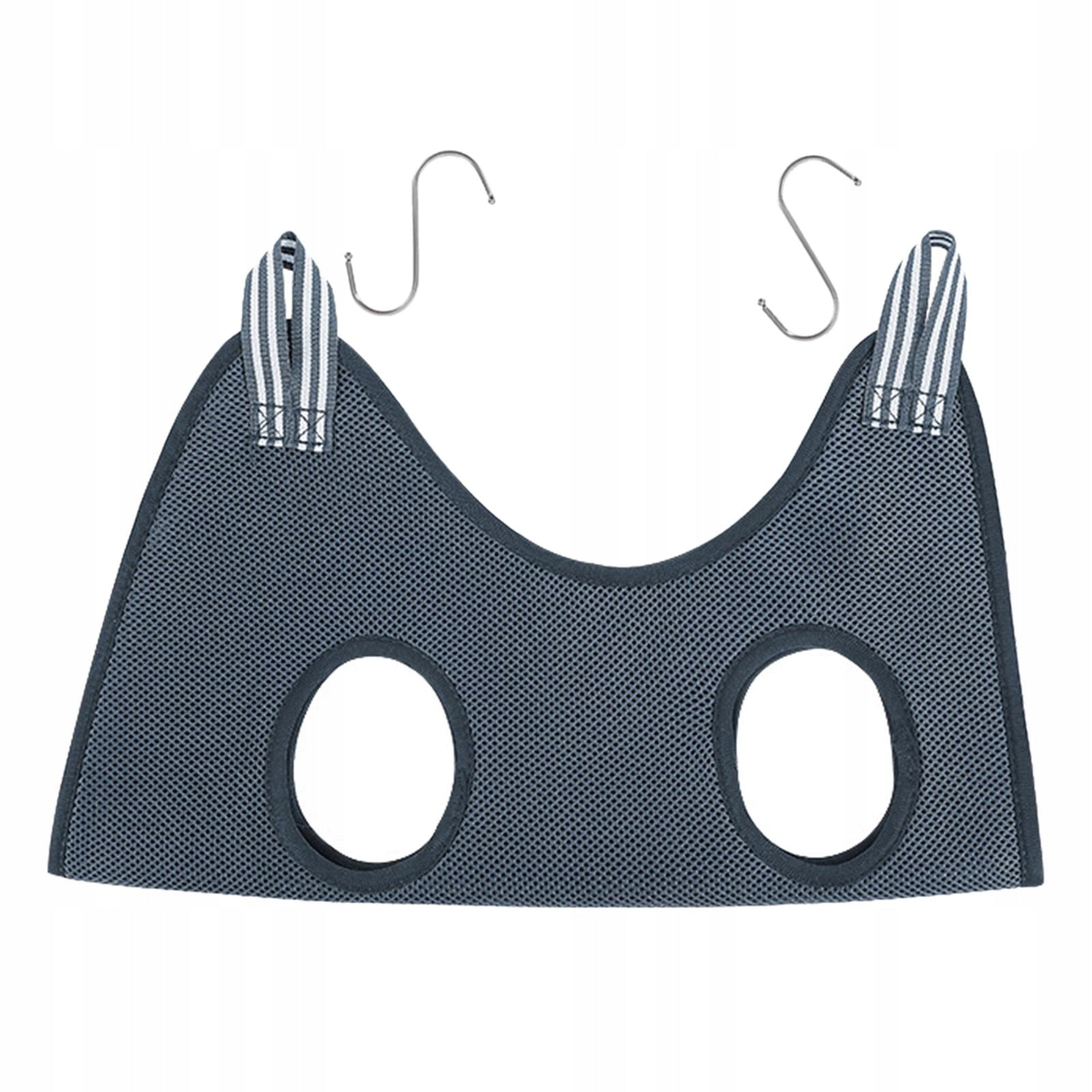 Pet Cat Grooming Hammock Restraint Bag S gray Brand no brand