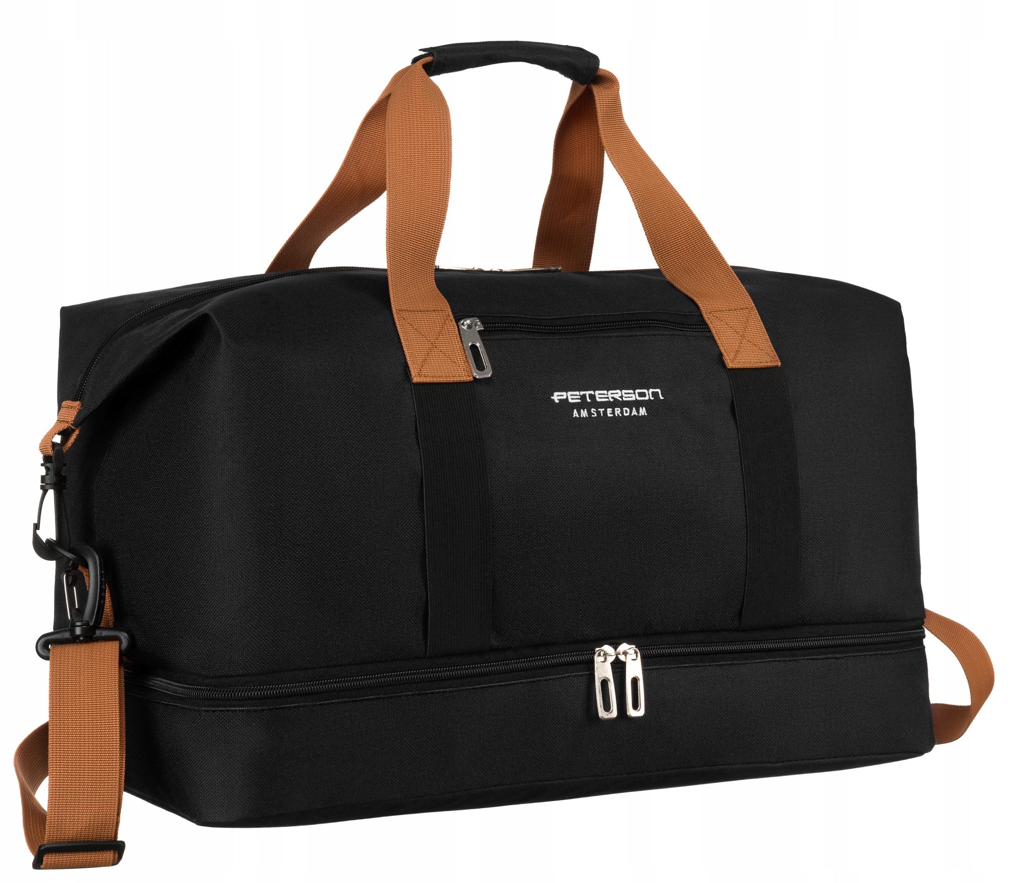 Peterson waterproof roomy travel weekend sports bag for shoes