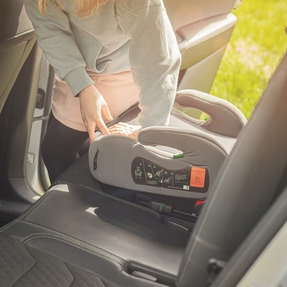 Petite&Mars SEAT 125-150 cm 22-36 kg IsoFix Optimus Stand Beige Brand Petite&Mars