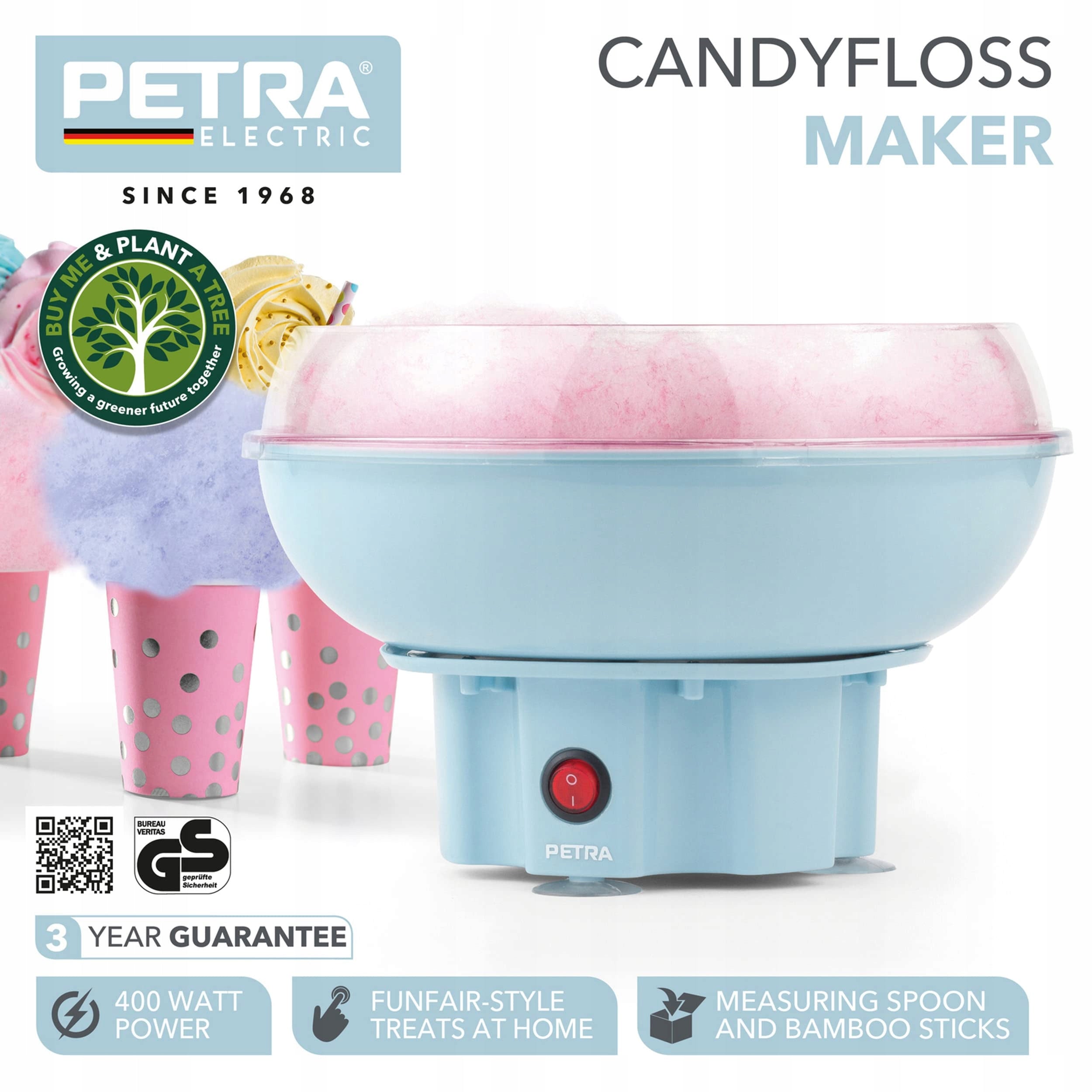 Petra PT2641BLVDEEU7 cotton candy machine Brand Petra