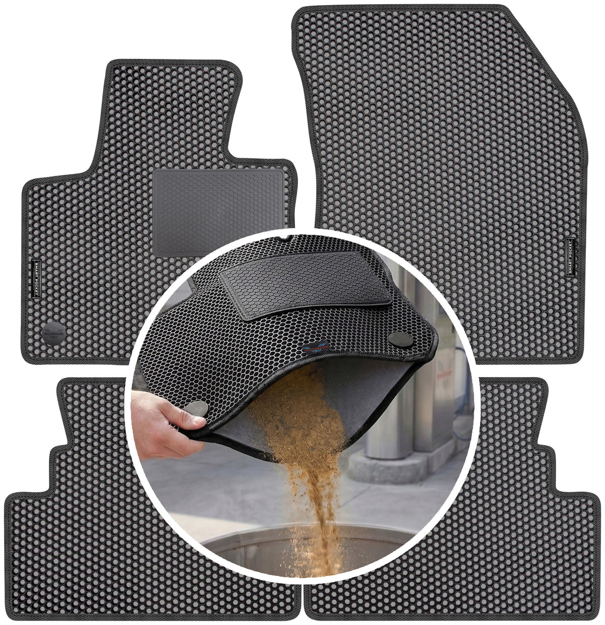Peugeot 3008 II 2016-2024 EVA SMART POCKET Rugs Packaging status original