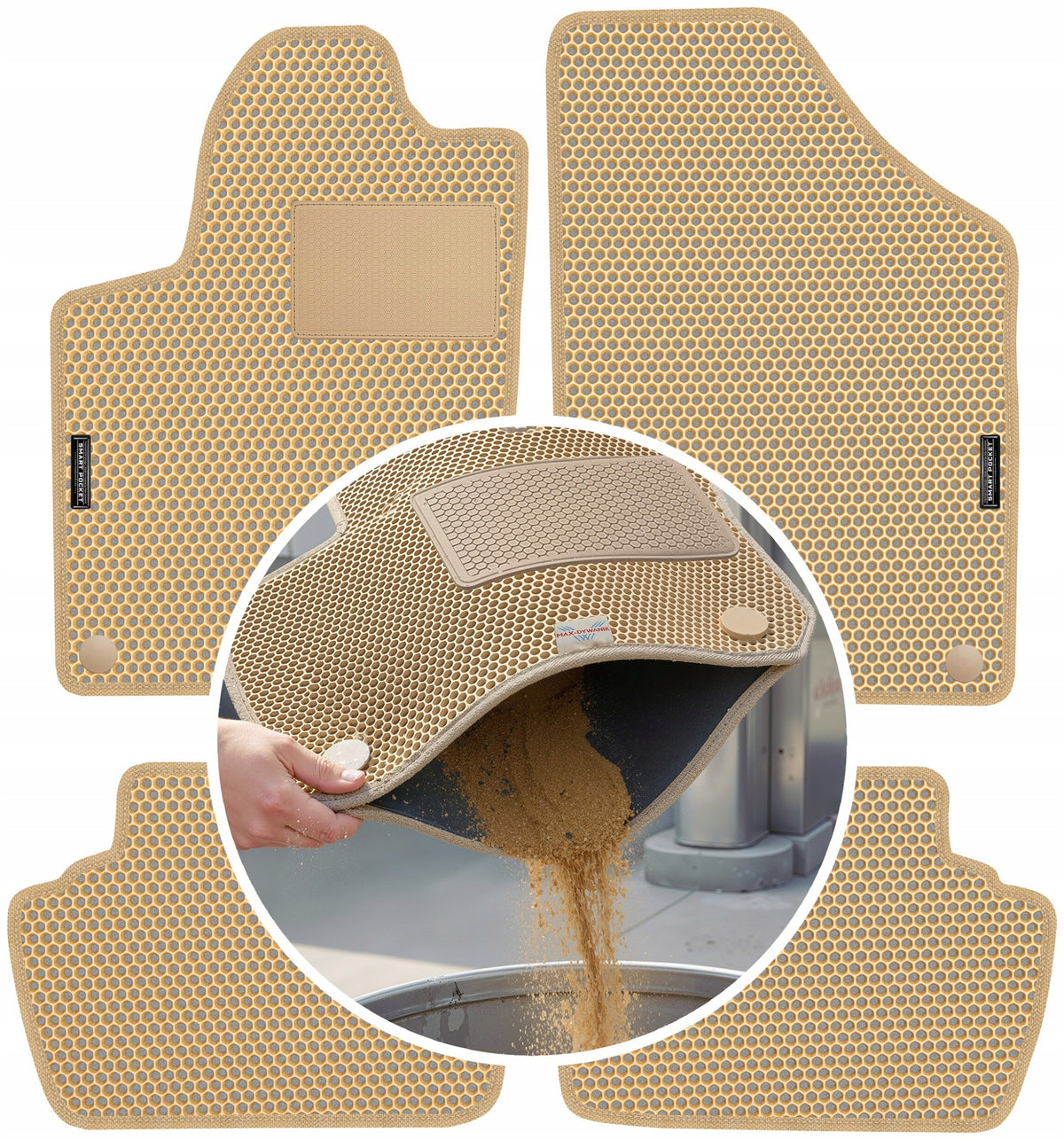 Peugeot 308 I 2007-2013 EVA SMART POCKET Rugs
