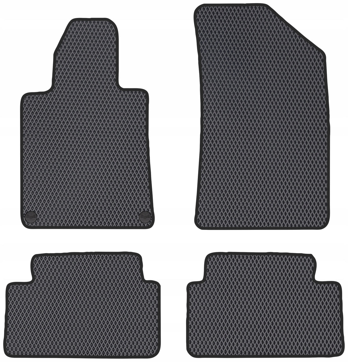 Peugeot 508 I 2010-2018 EVA Rugs BLACK Manufacturer Max-Dywanik