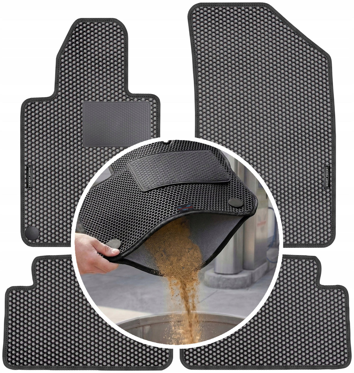 Peugeot 508 I 2010-2018 EVA SMART POCKET Rugs Packaging status original