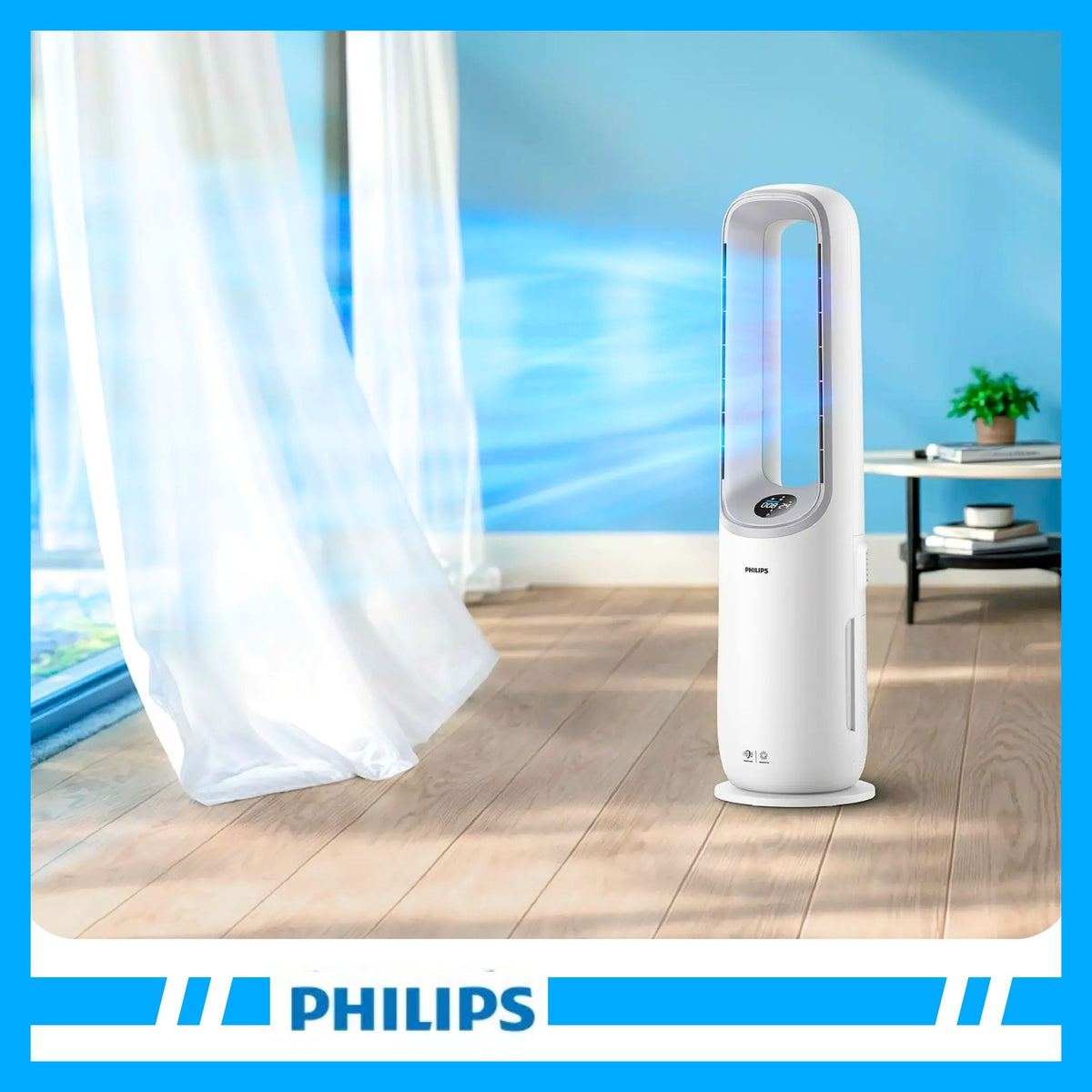Philips Air Purifier 2in1 Fan AMF765/10 Hepa + application Manufacturer code AMF765/10