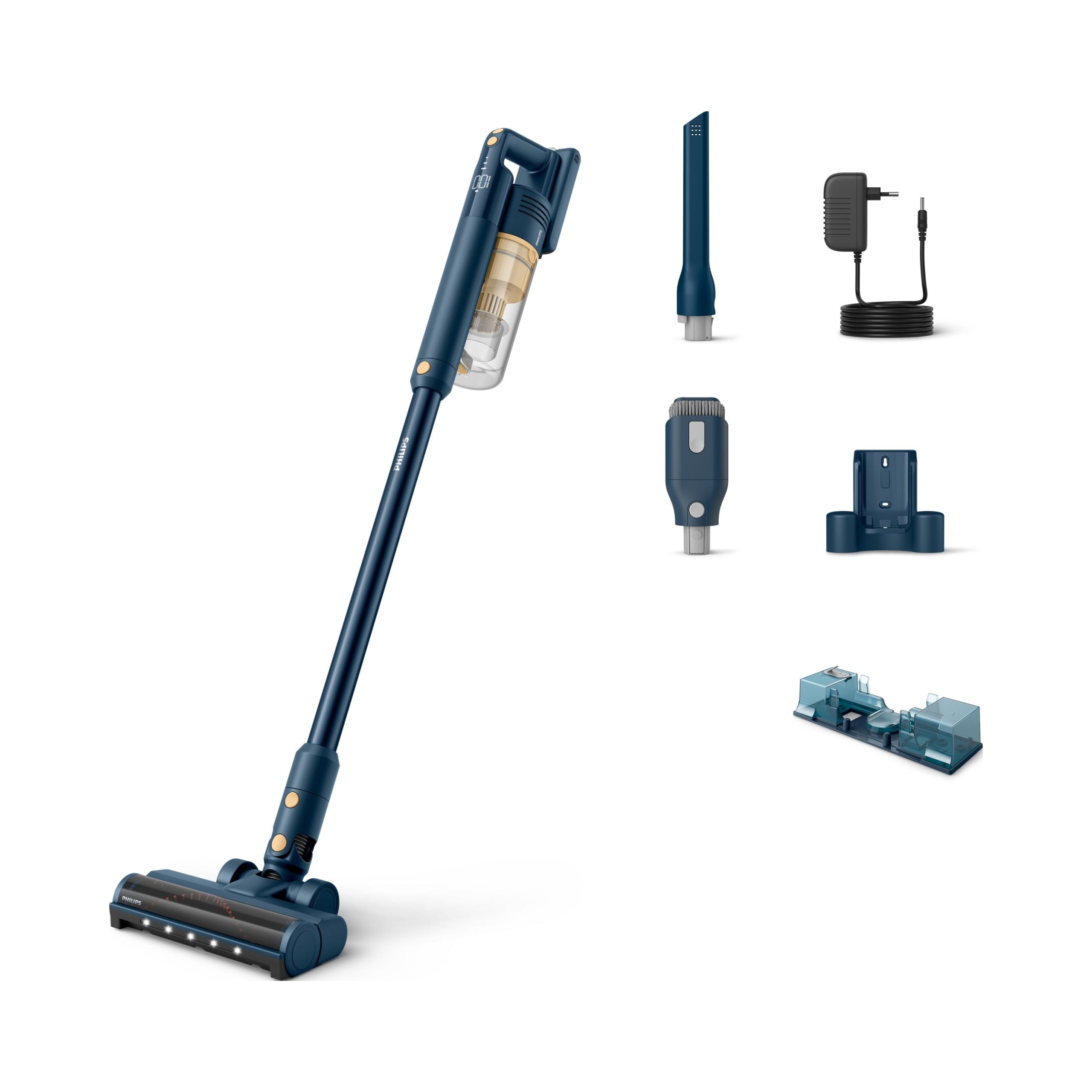 Philips Aqua 5000 Series Stick Vacuum Cleaner XC5043/01 25.2V 3in1 with Mopping