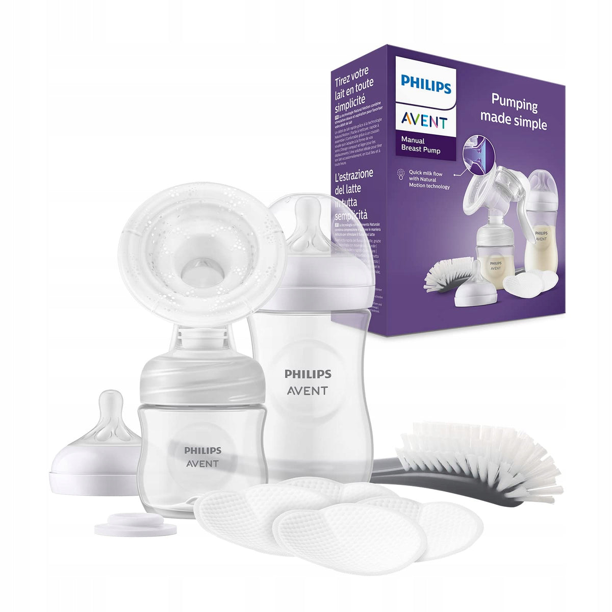 Philips Avent 260 ml manual breast pump