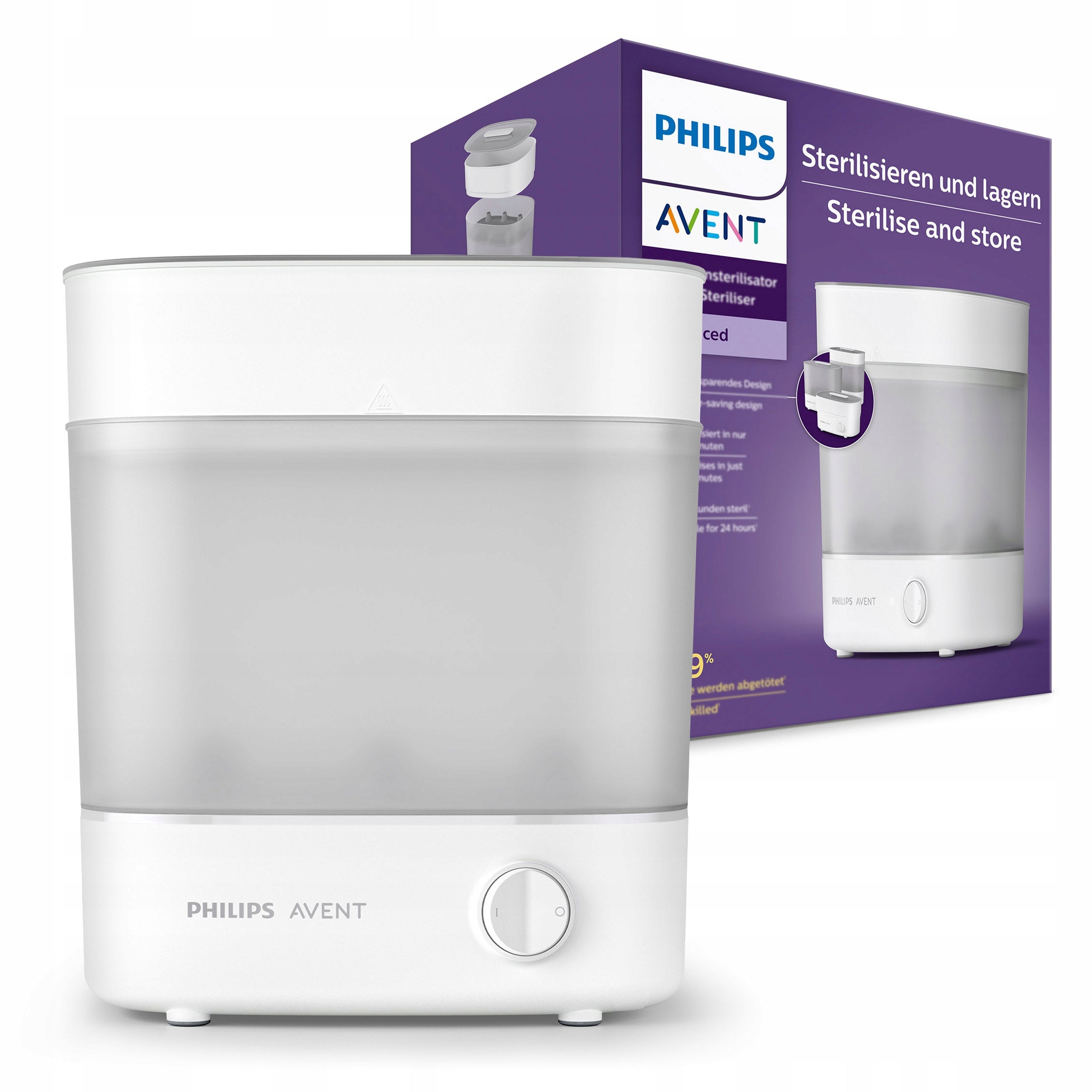Philips Avent Electric Bottle Steam Sterilizer SCF291/00 Packaging status original