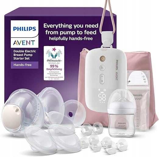 Philips Avent SCD553/11 Double electronic breast pump kit without hands