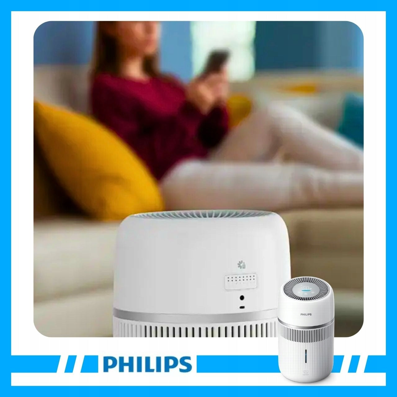 Philips Evaporative Air Humidifier HU4210/04 NanoCloud 3,5l Wi-Fi Packaging status original