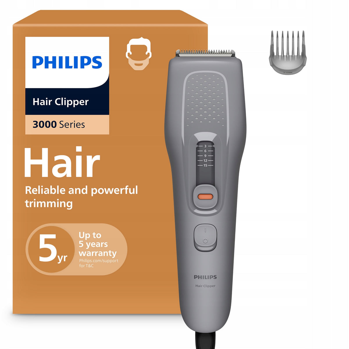 Philips Hair Clipper Series 3000 HC3721/15