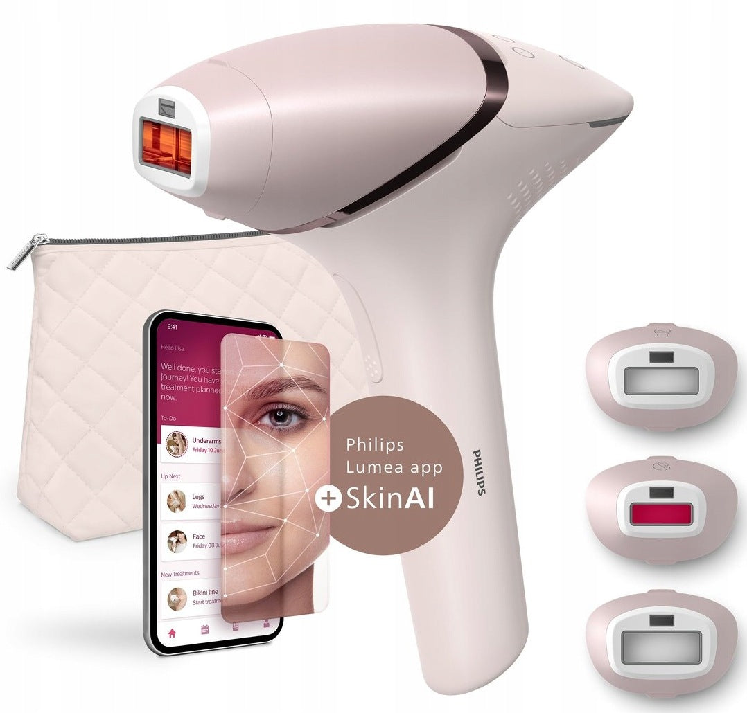 Philips Lumea 9900 Epilator IPL BRI953/02 3 Facial Armpits