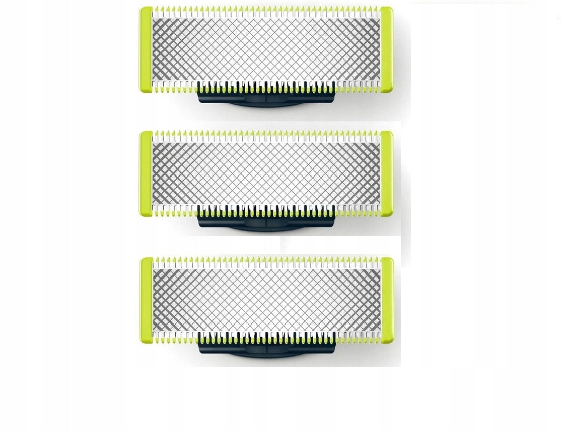 Philips OneBlade razor cartridge 3 pcs double-sided blade tip replacement