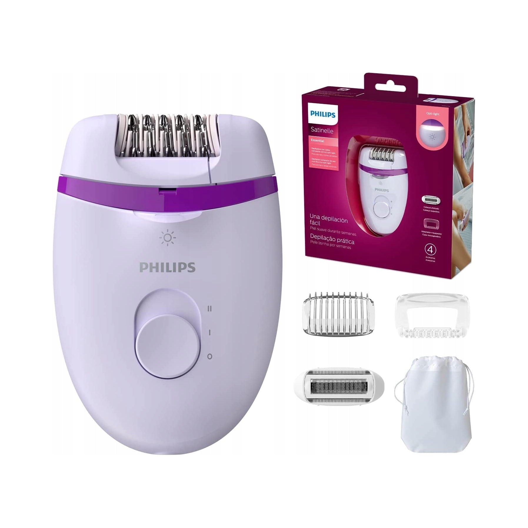 Philips Satinelle Essential Compact BRE275/30 epilator
