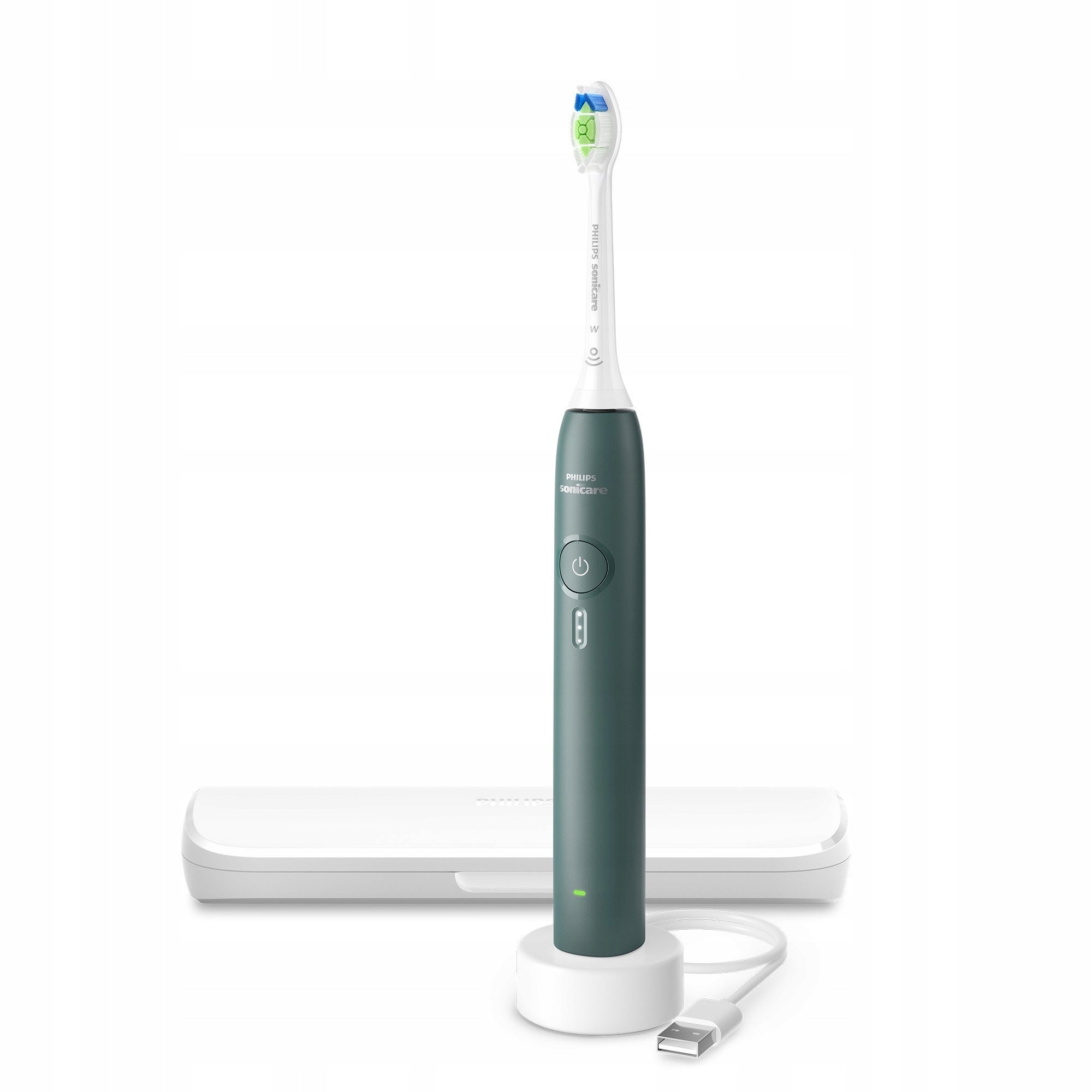 Philips Sonicare 3100 sonic toothbrush green travel case HX4033/26 Packaging status original