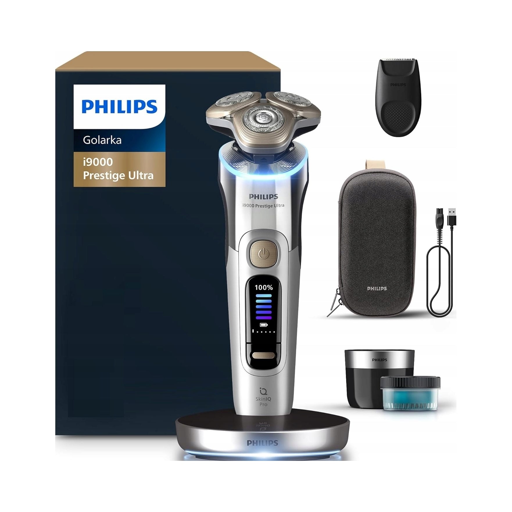 Philips i9000 Prestige Ultra XP9404/31 SkinIQ Pro Bluetooth Shaver