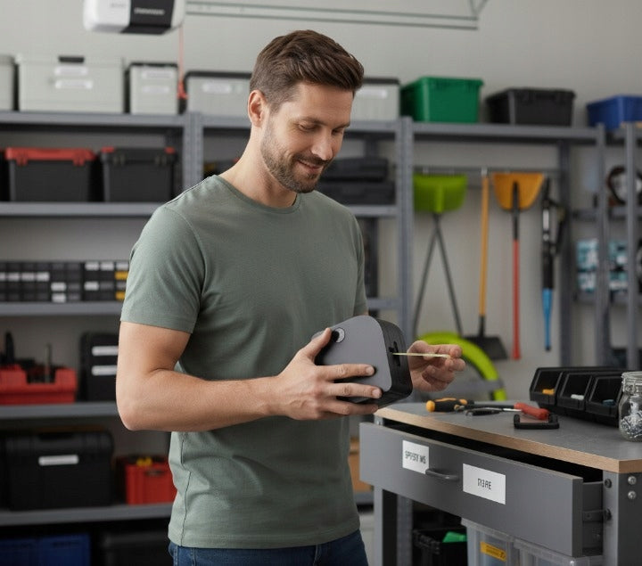 Phomemo P12 PRO mini bluetooth printer for labeller stickers Manufacturer code P12PRO_BLACK