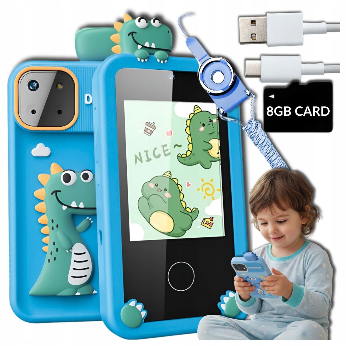Phone for Kids Toy Mobile Toy Camera Games + Freebie