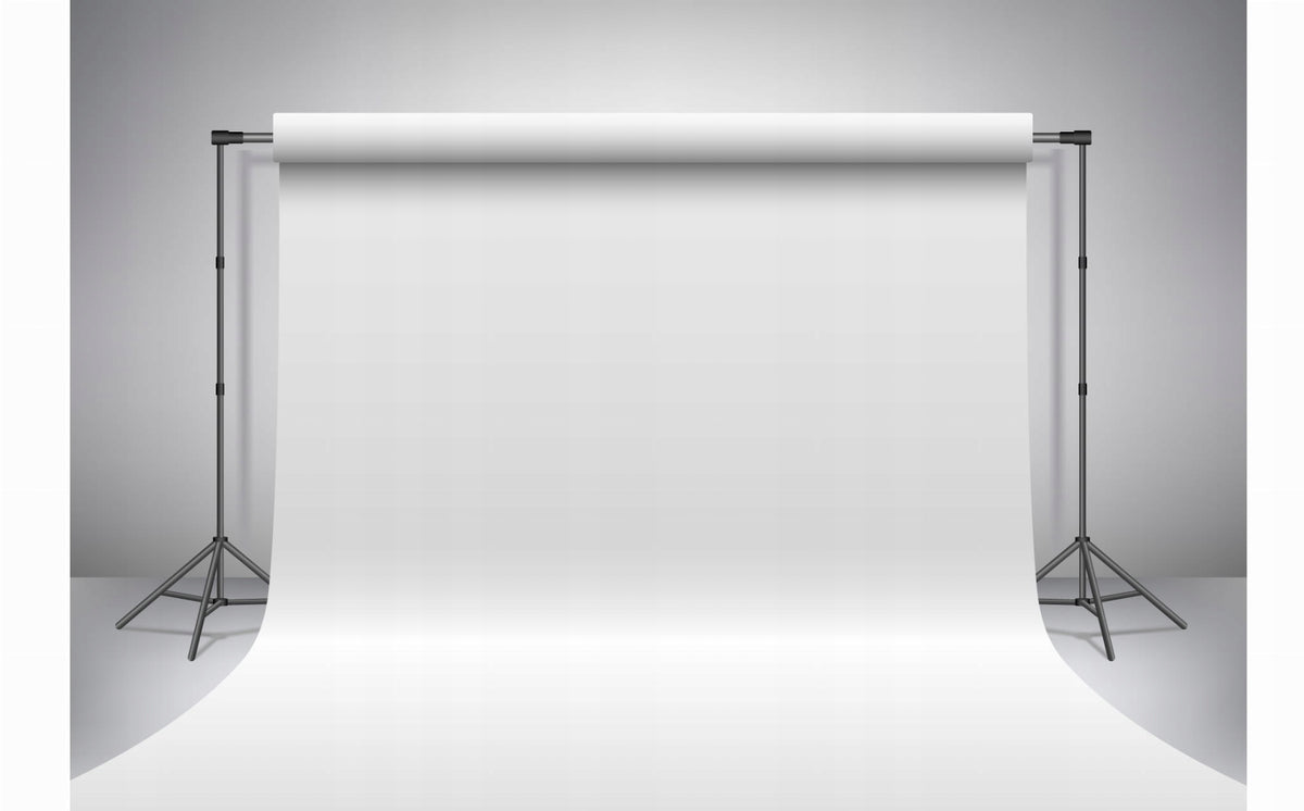 Photo Background White Vinyl 250 cm x 500 cm