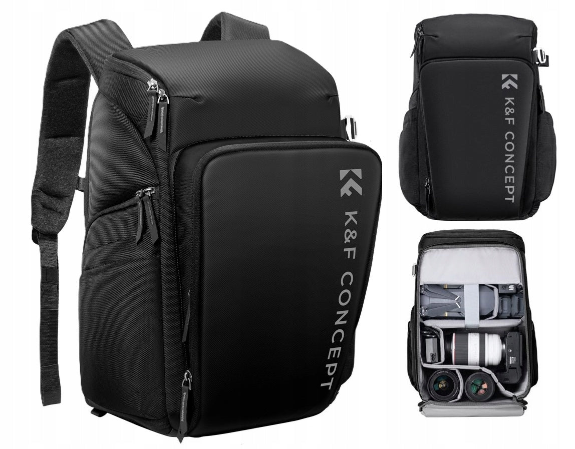 Photo Backpack 25l Camera Bag for CANON NIKON K&F Alpha Air Packaging status original