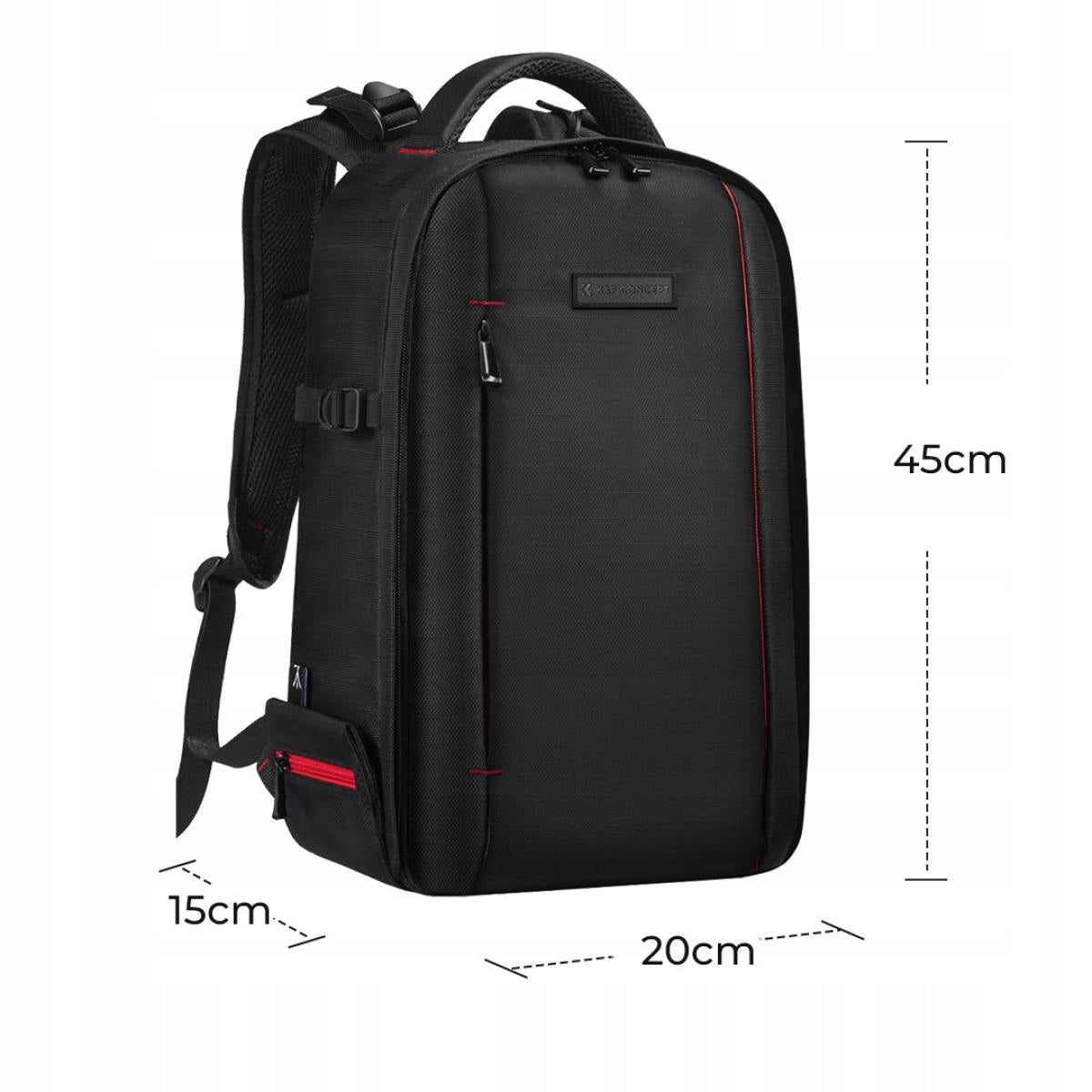 Photo Backpack Large for Camera Laptop Drone K&F KF13.151 Packaging status original