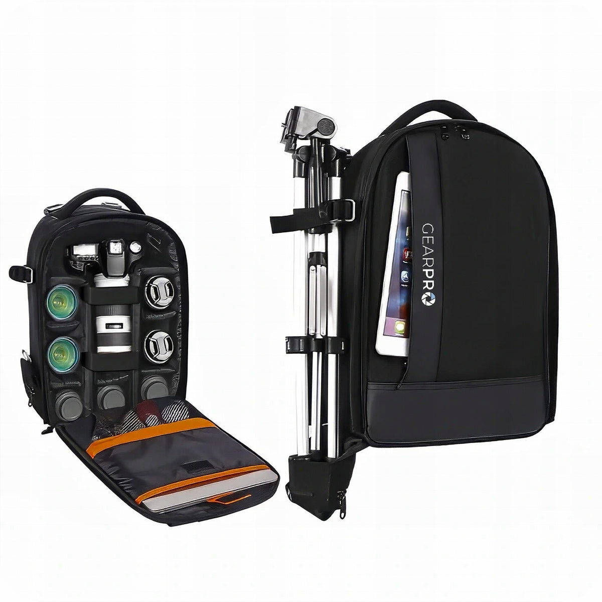 Photo Backpack for Photographer Operator Accessories black Manufacturer code Plecak Fotograficzny Foto Duży na Aparat