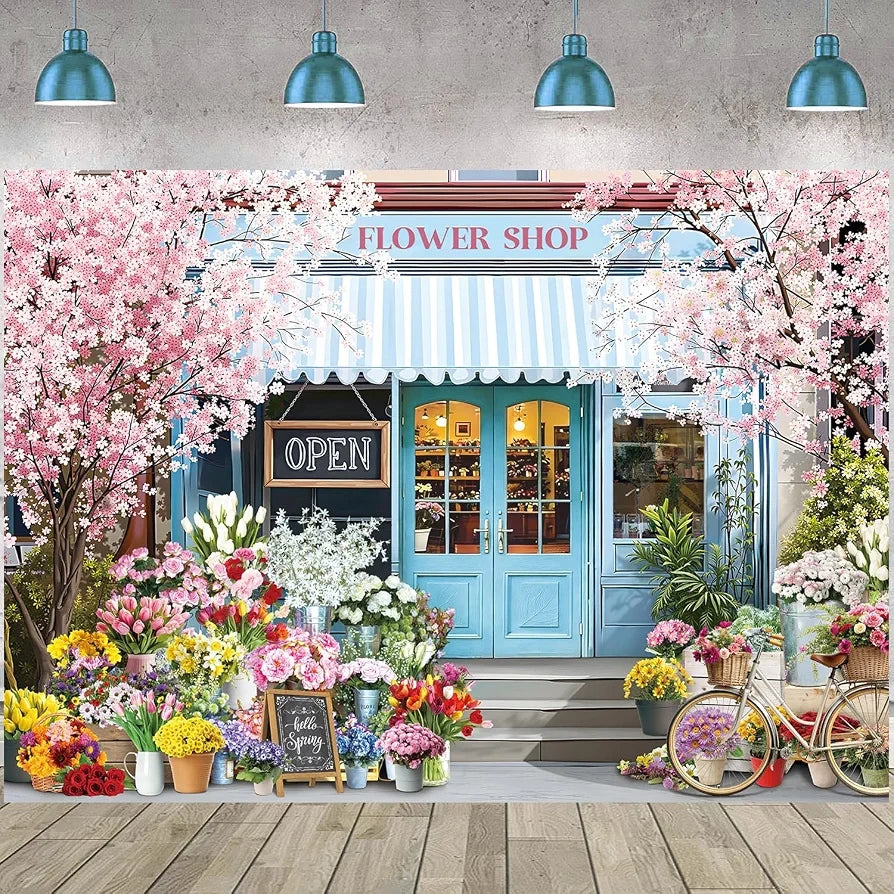 Photo background for flower photos in spring Manufacturer Fotoeksplozja
