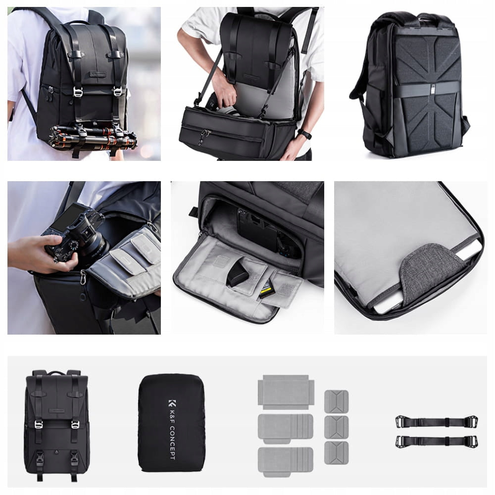 Photo backpack K&F Concept BETA 20L for laptop 15,6'' black Brand K&F Concept