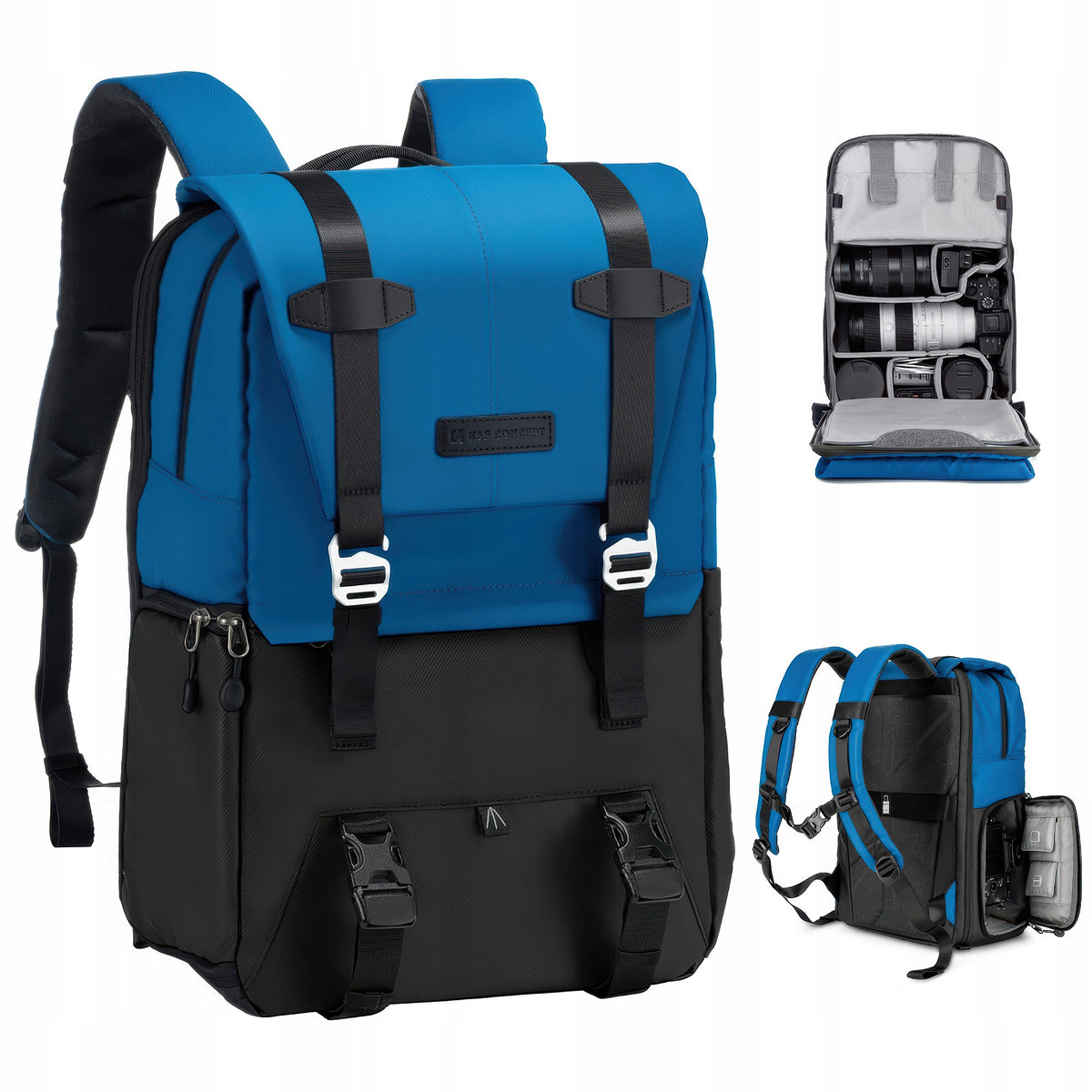 Photo backpack K&F Concept Urban Wander 01 20 l - blue