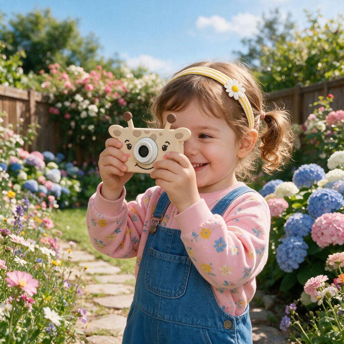 Photography Camera for Children GIRAFFE Photos recording Premium case Manufacturer code ZOO-FRIENDS-FOX
