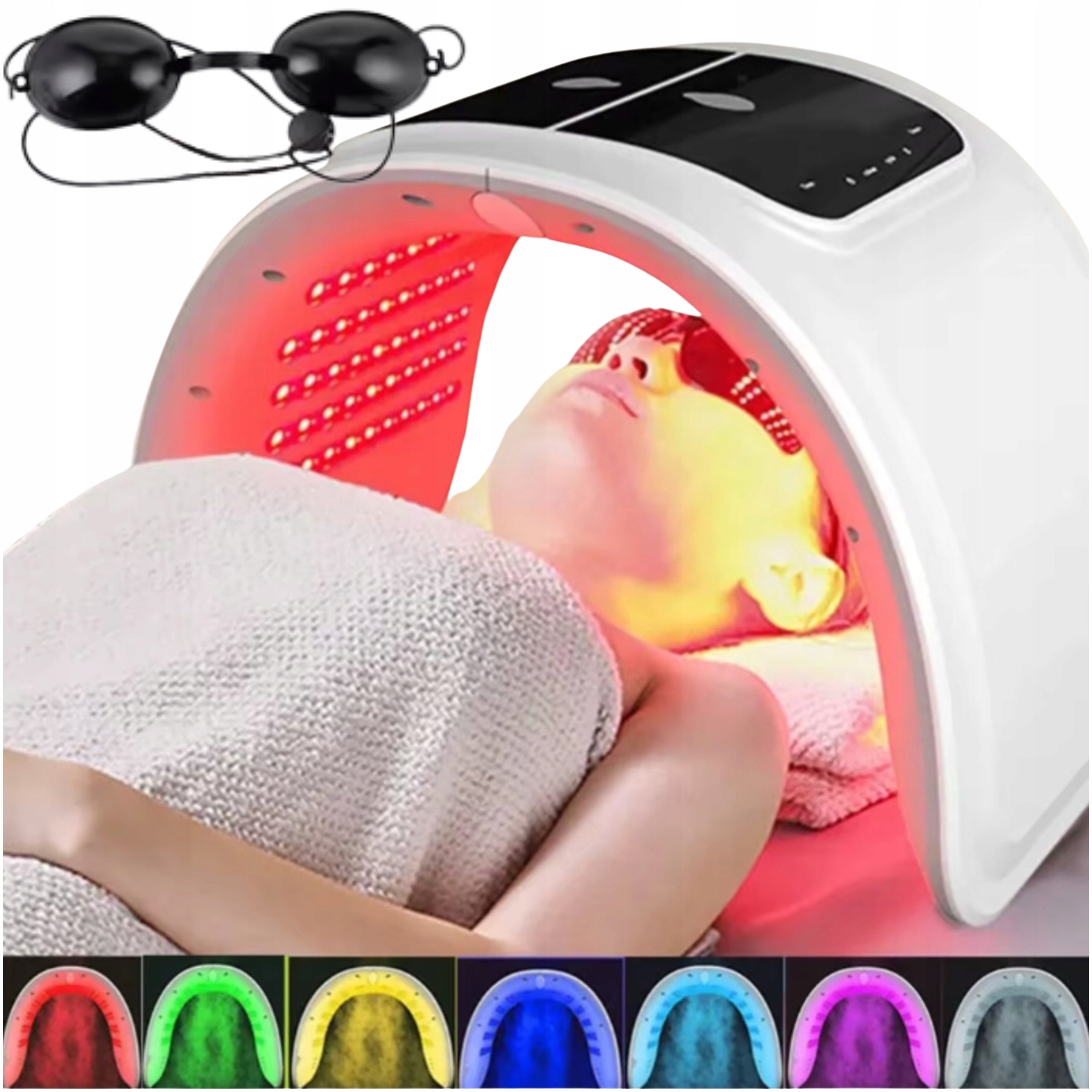 Photon Lamp For Photon Therapy LED Light Spray Reduction Wrinkle