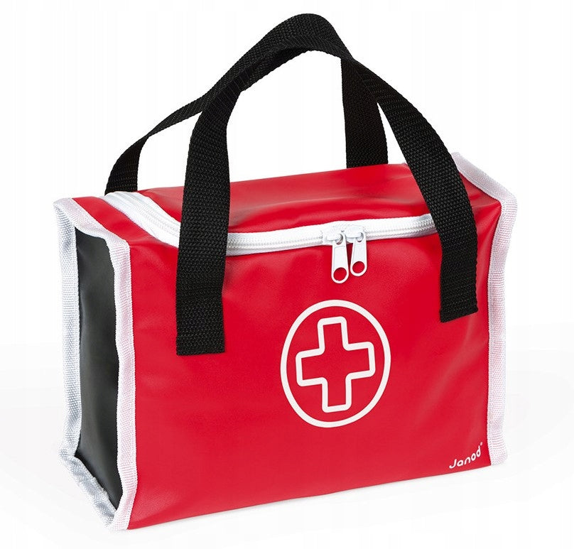 Physician kit Janod J06513 11 elements Color red