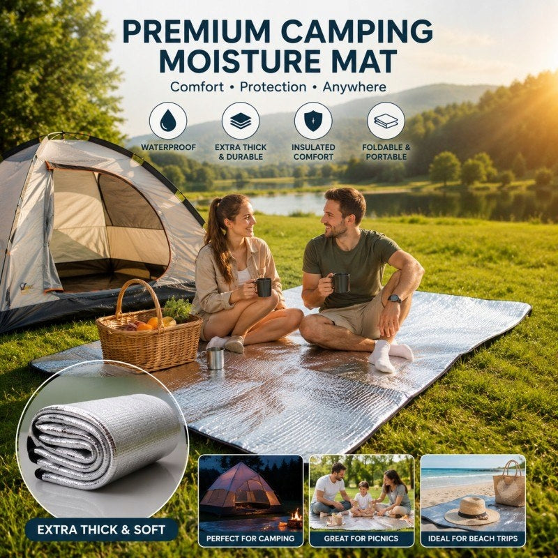Picnic mat ultra-light multifunctional 200x200 cm, waterproof mat M