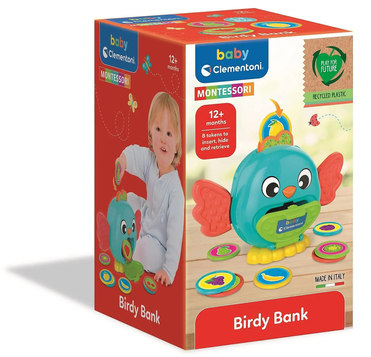 Piggy bank. Bird Clementoni