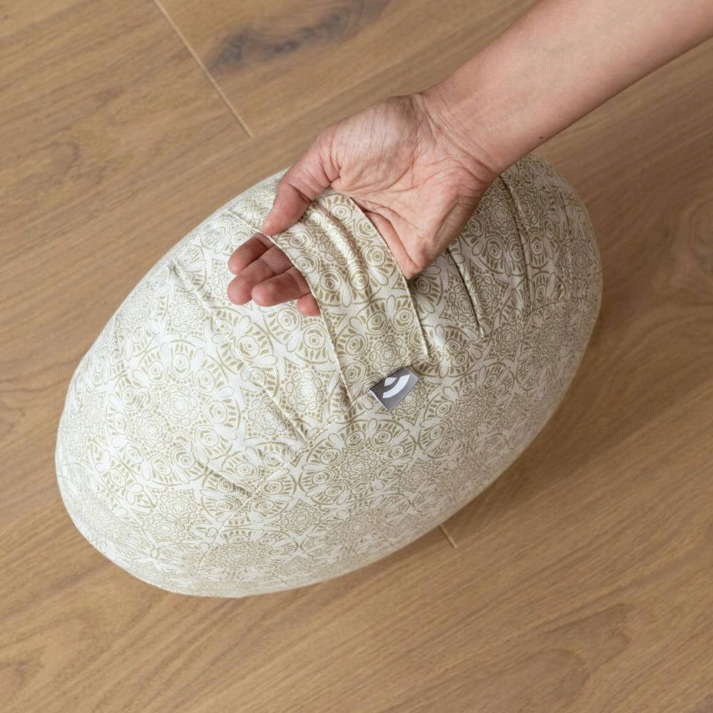 Pillow for yoga and meditation Bodhi Zafu Maharaja 100% cotton spelt shell Brand Bodhi Yoga