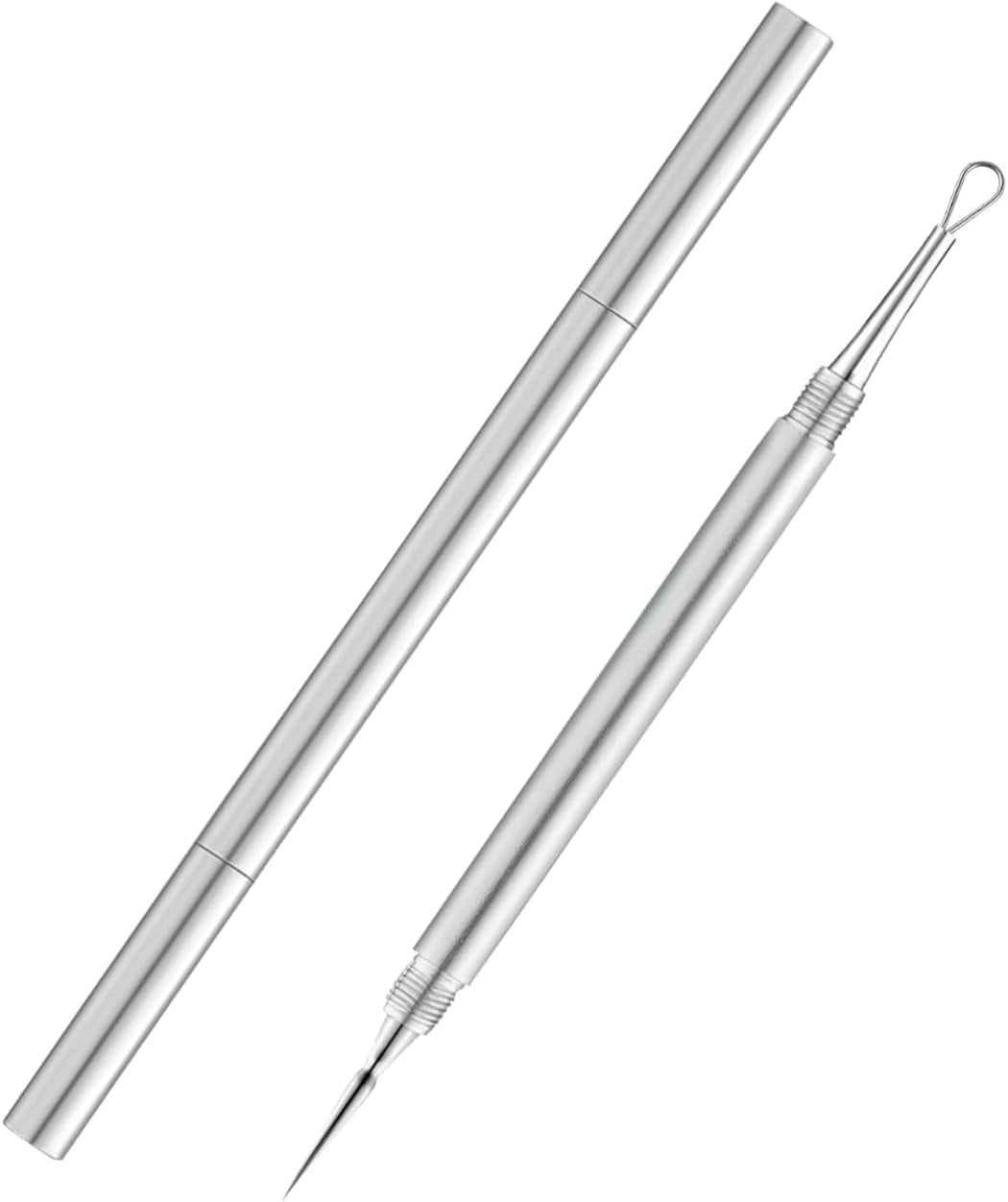 Pimple extrusion tool, blackhead removal tool, steel