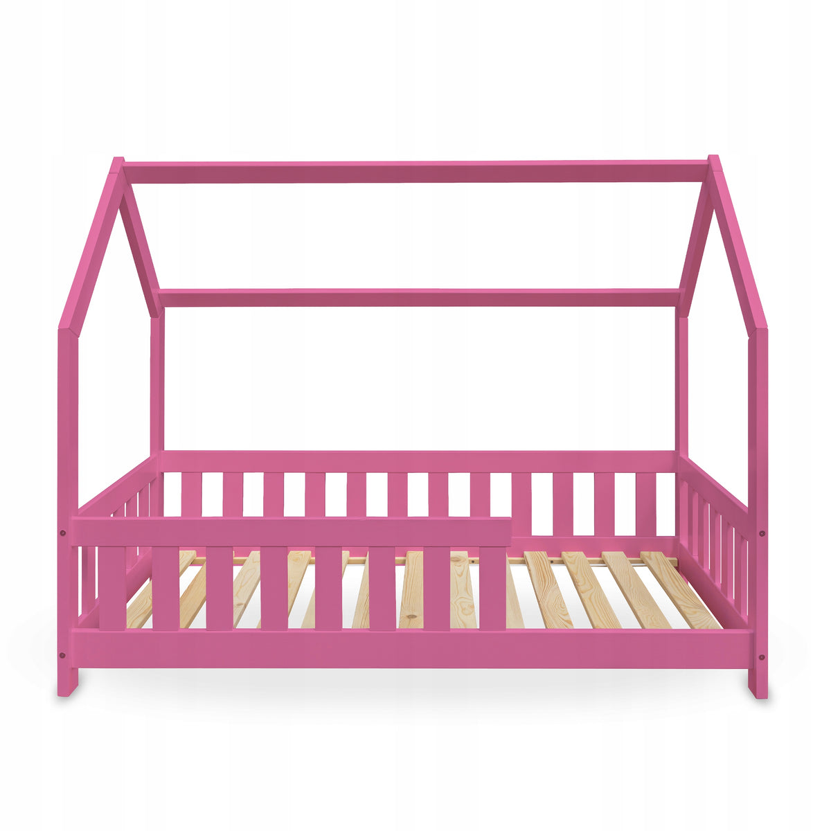 Pine Bed Cottage Pink 80x160cm
