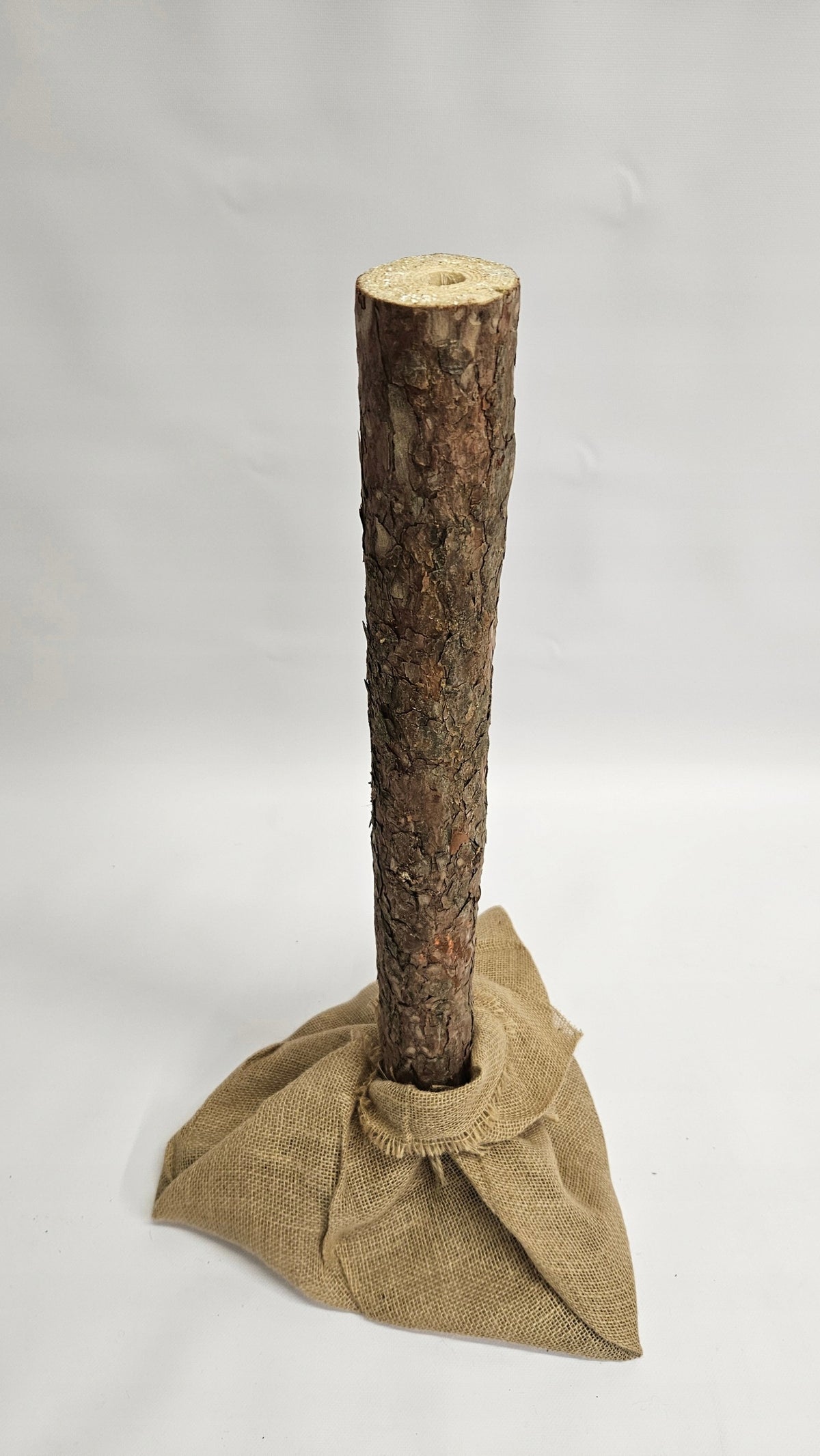 Pine trunk for artificial Christmas tree on trunk 3N height 70 cm, diameter 7 cm