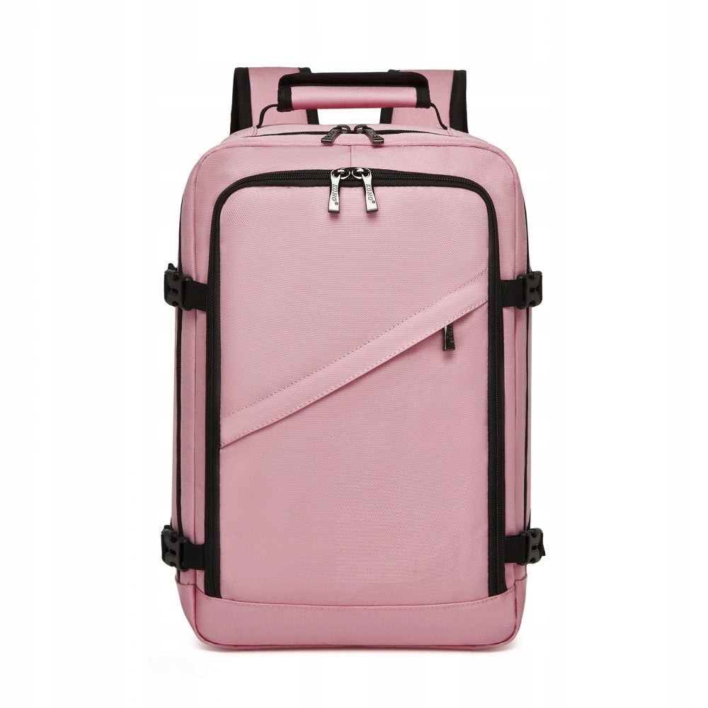 Pink Backpack for Airplane Women's RYANAIR WIZZAIR 40x30x20 Expander Color pink
