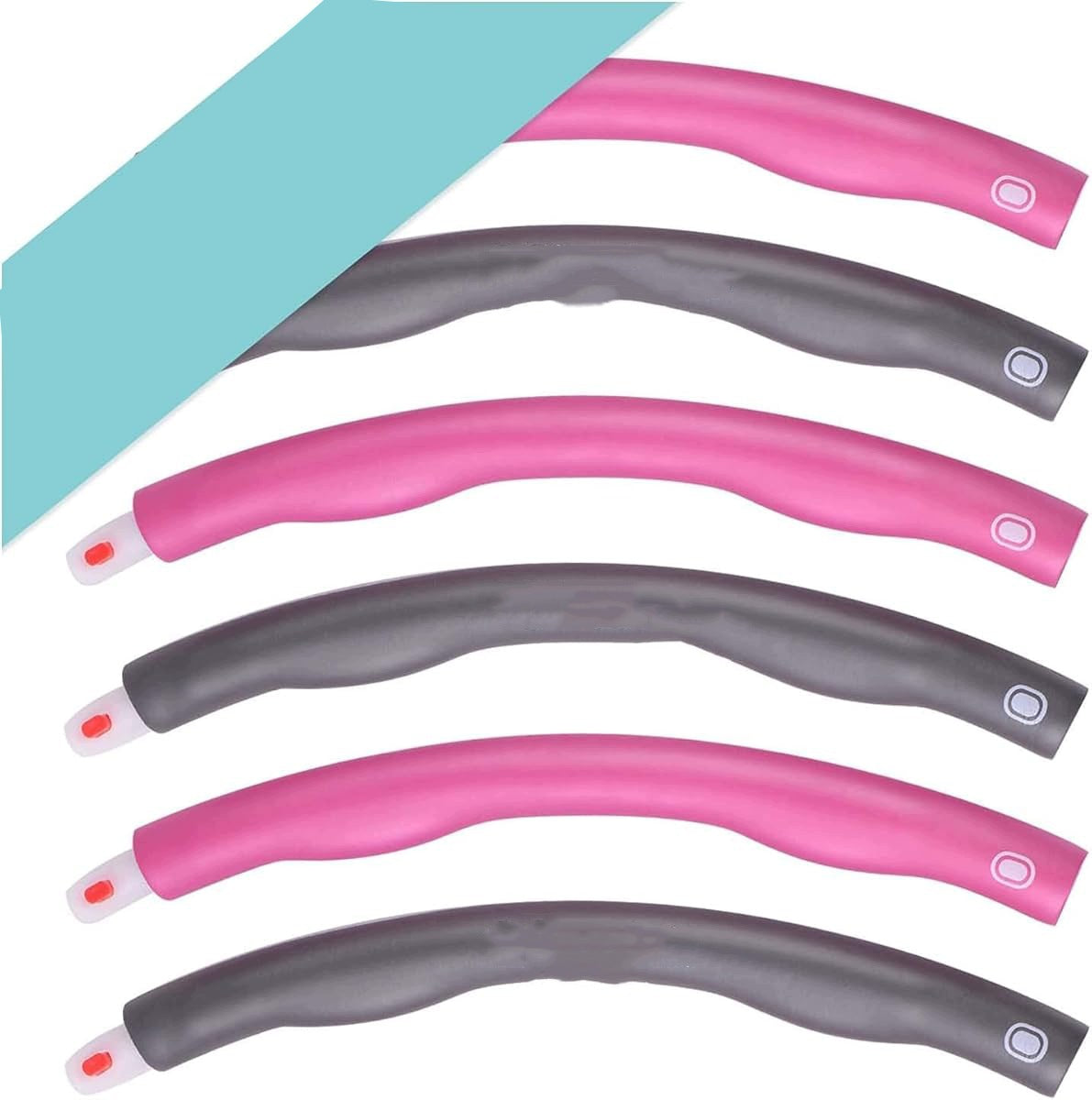 Pink Grey hula hoop 72CM Folding foam Manufacturer code Hula Hoop01