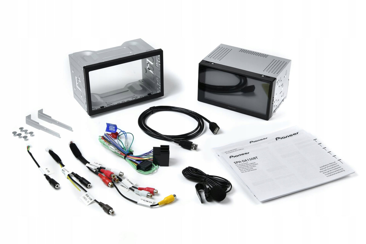 Pioneer SPH-DA150BT Car radio 2DIN BT MP3 CarPlay Android PL Menu Brand Pioneer