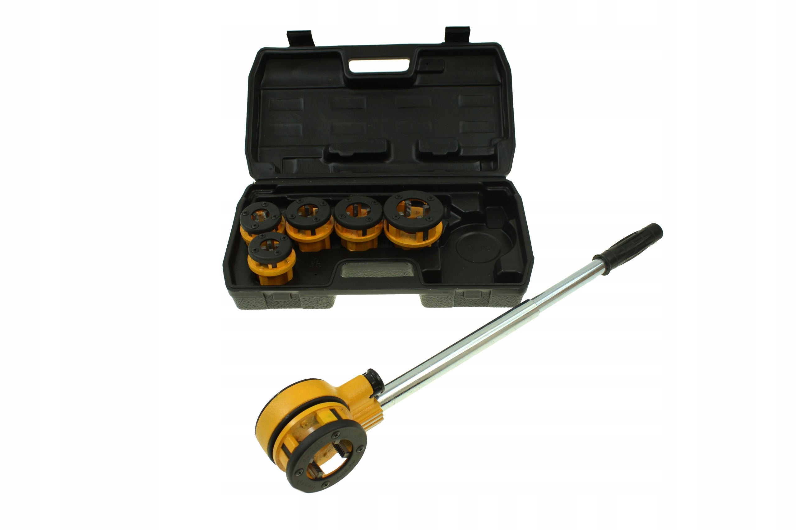 Pipe threader / 1/4'' tap case set - 1 1/4'' Brand Energotytan