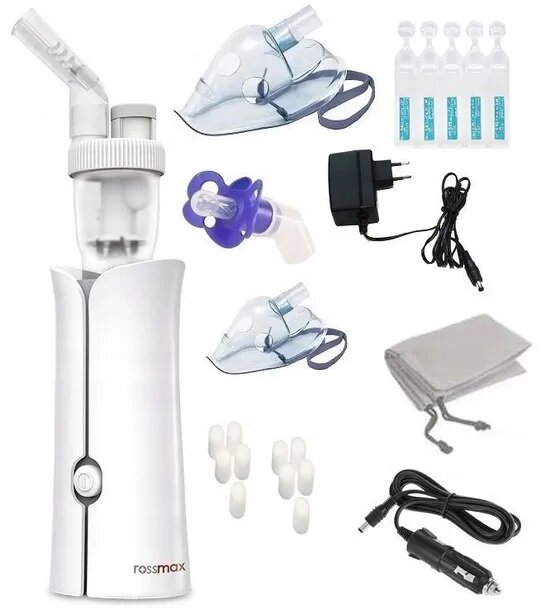 Piston nebuliser inhaler ROSSMAX NH60 + Pacifier Medical device no
